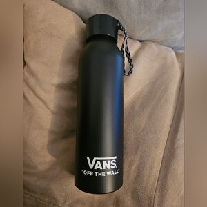 Vans Black Kitchen Water Bottle